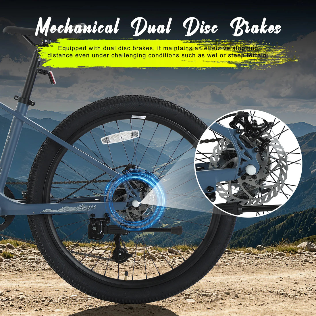 AIVA KNIGHT24 24 Inch Hardtail Mountain Bike