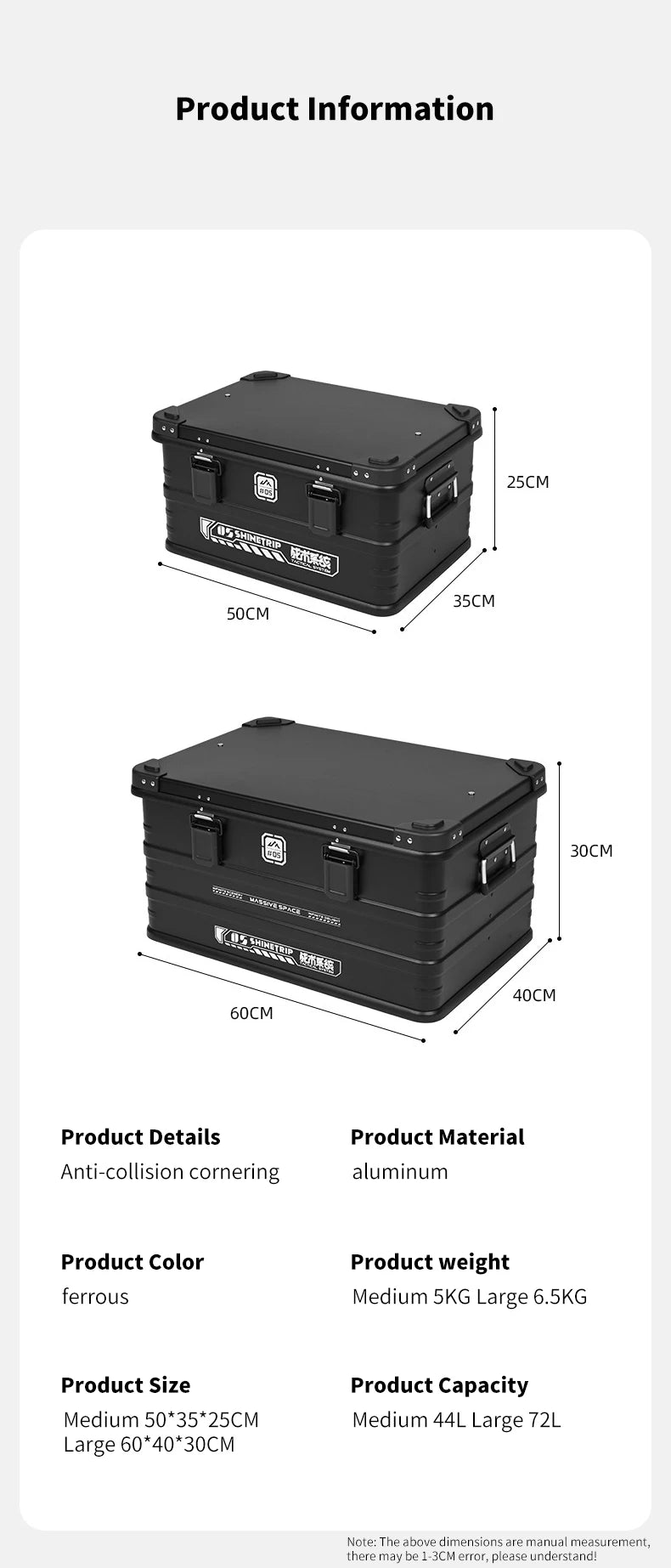 ShineTrip Outdoor 05 Series IGT Aluminum Case