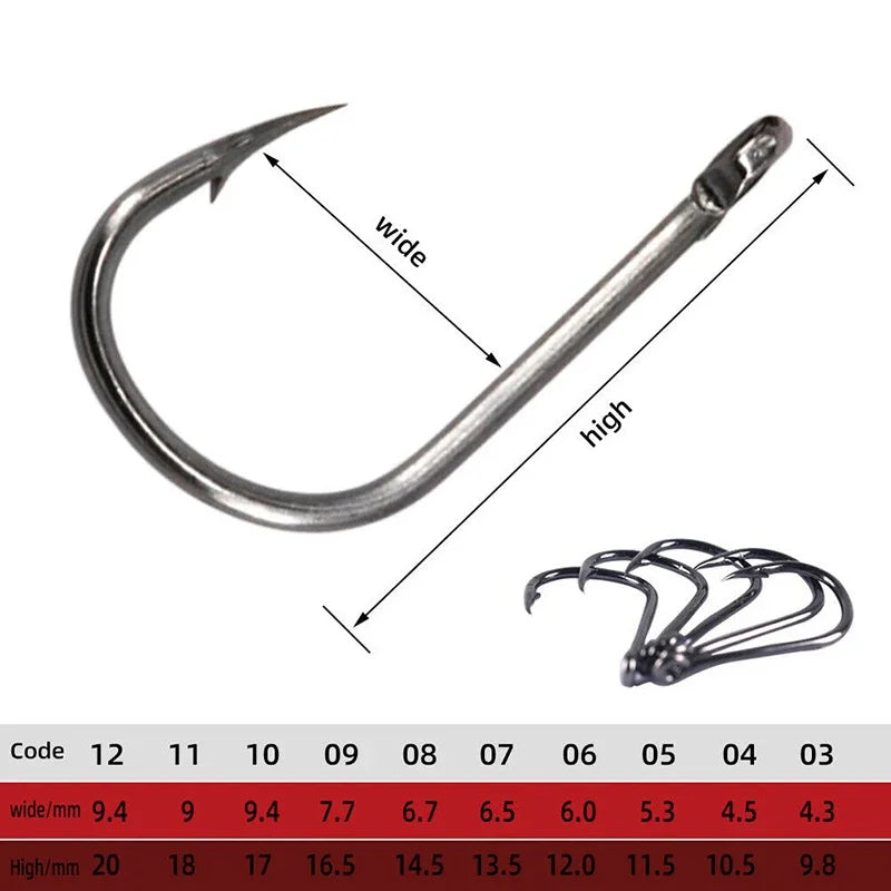 Carbon Steel Fishing Hooks