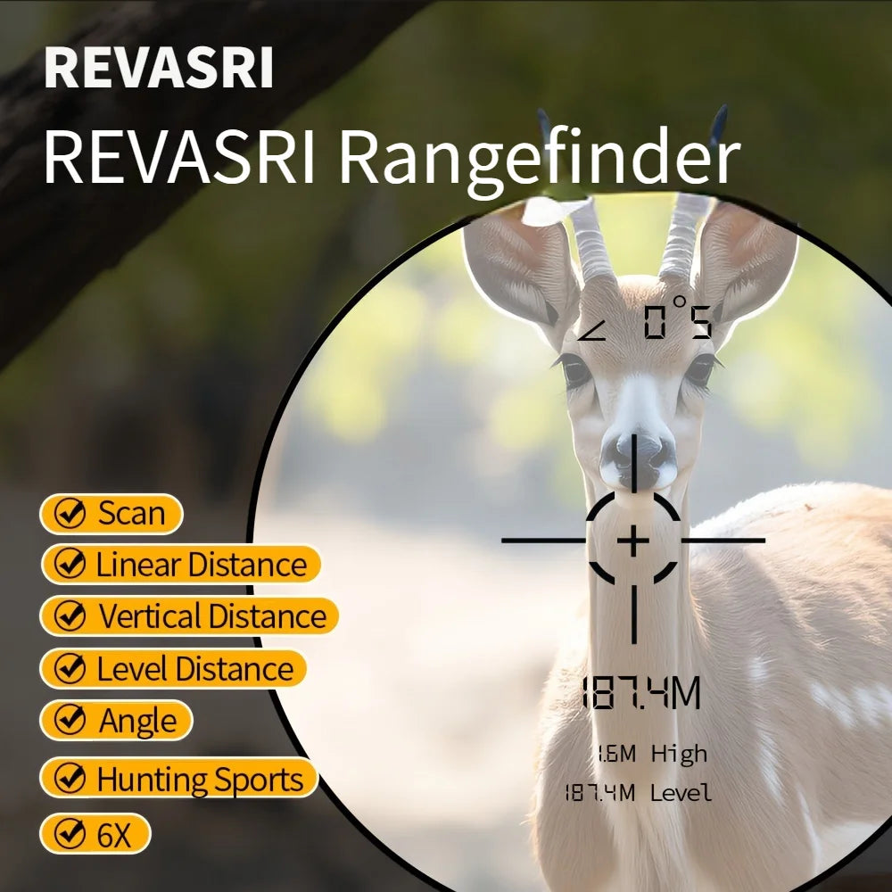 REVASRI 1000M Hunting Range Finder