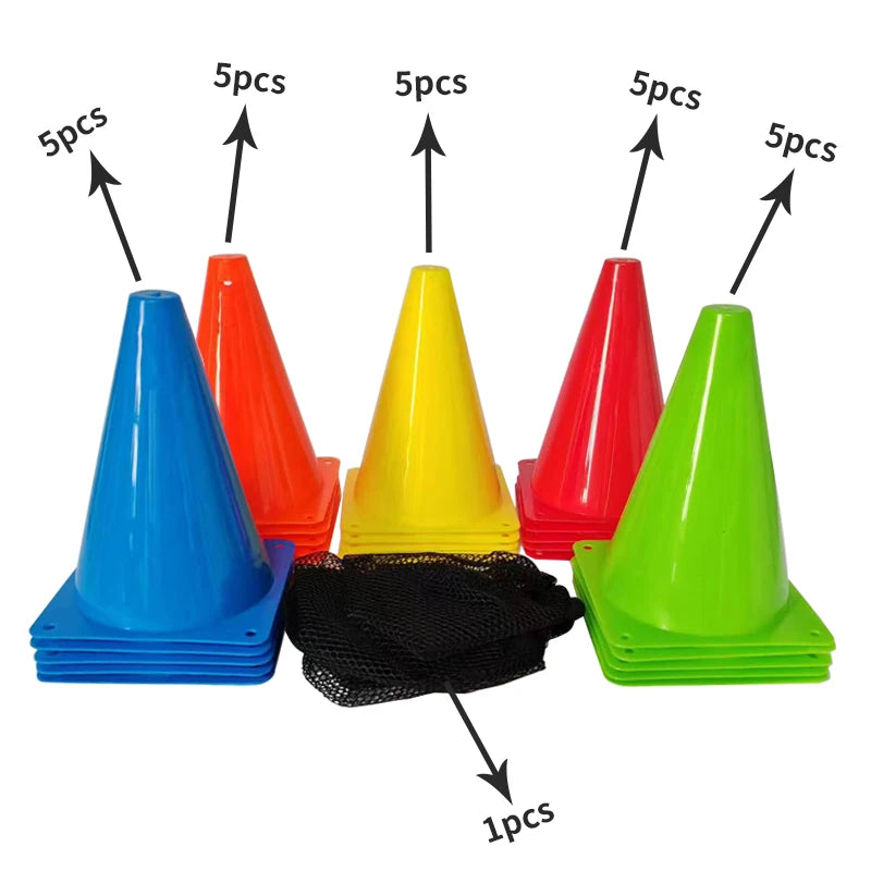 25PCS Agility Training Cones