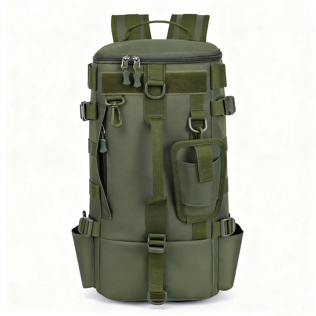 Multifunctional Fishing Backpack Tackle Bag with Rod Holders