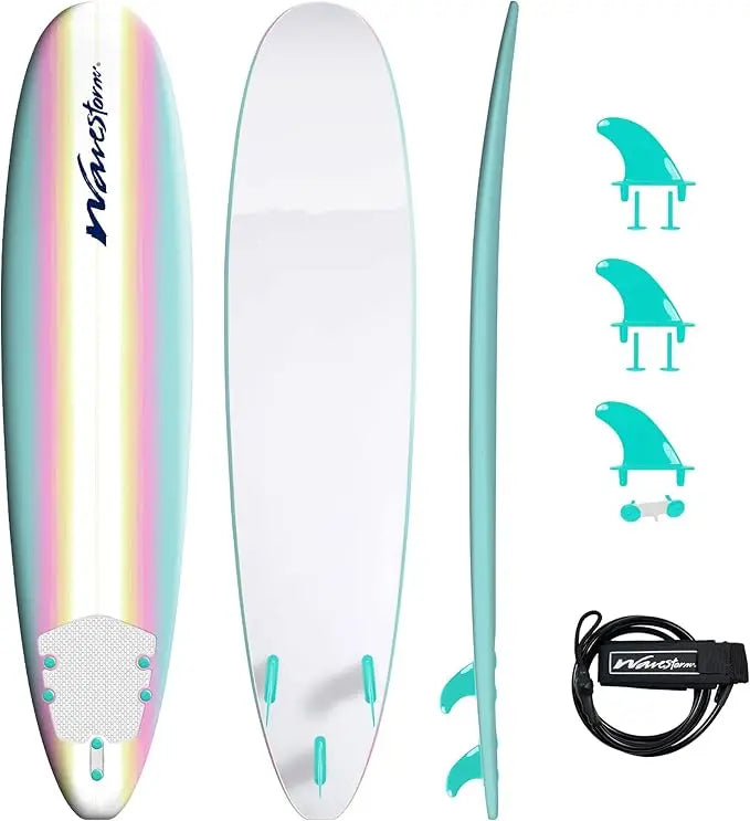 Classic 8ft Soft Top Foam Surfboard