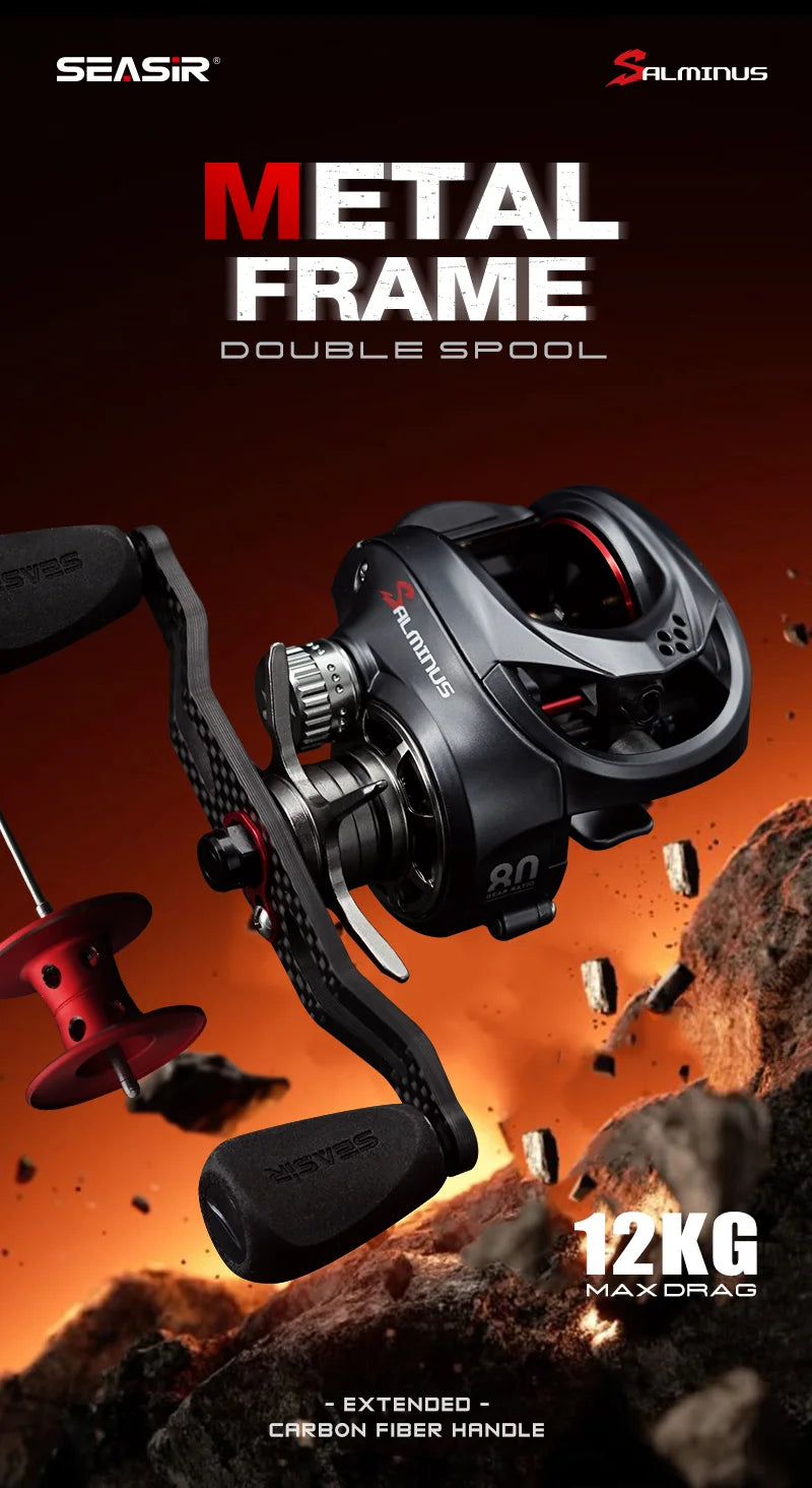 Seasir Salminus Baitcasting Reel