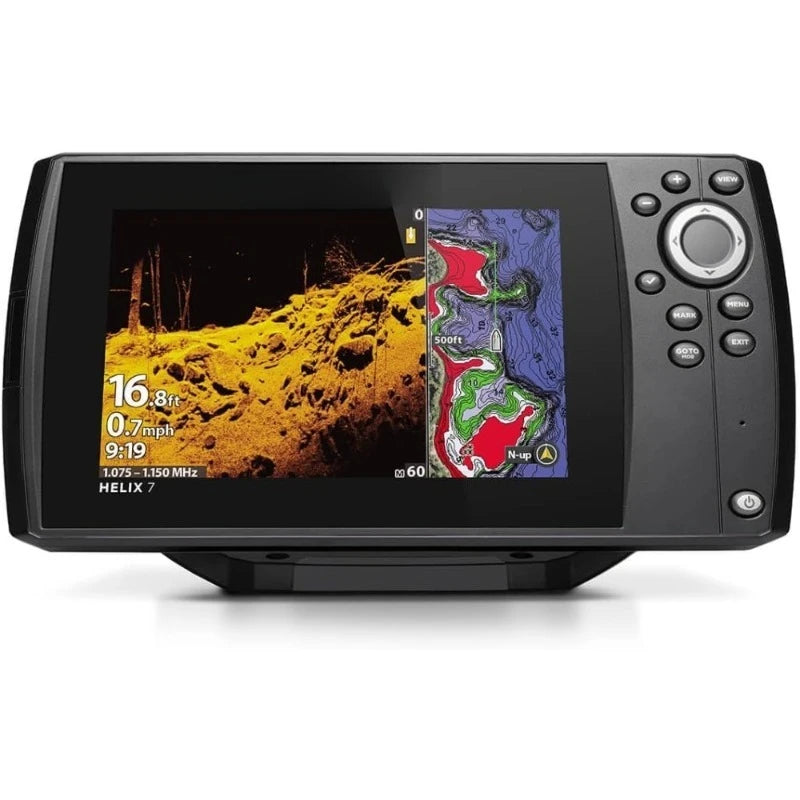 Helix 7 CHIRP MDI GPS G4 Fish Finder Sonar with Transducer