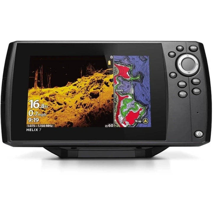 Helix 7 CHIRP MDI GPS G4 Fish Finder Sonar with Transducer