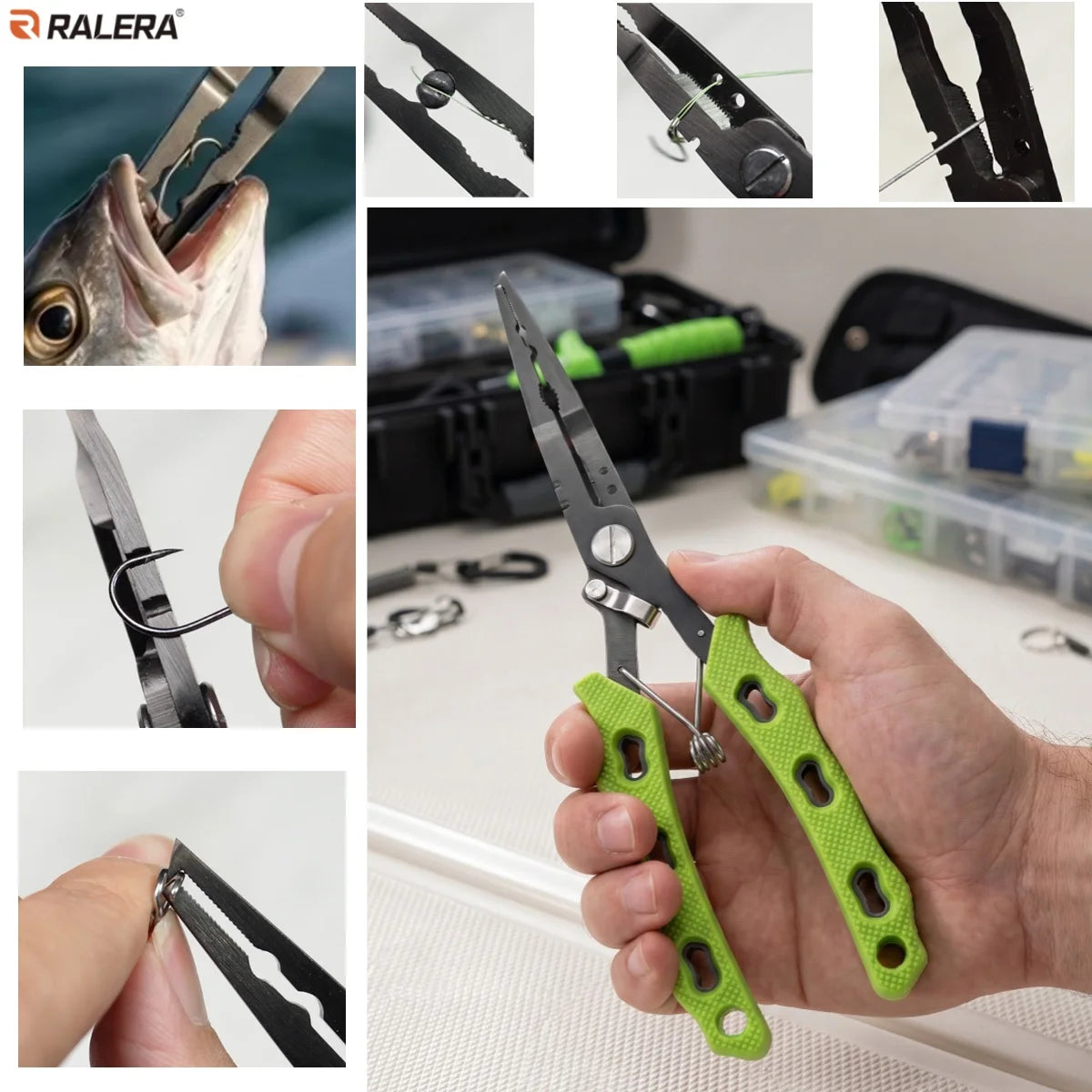 RALERA Saltwater Resistant Fishing Gear Tackle Kit
