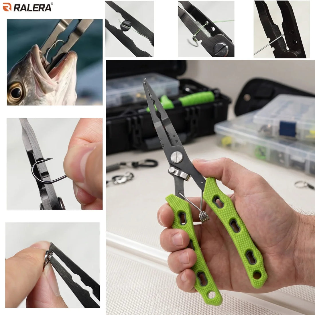 RALERA Saltwater Resistant Fishing Gear Tackle Kit