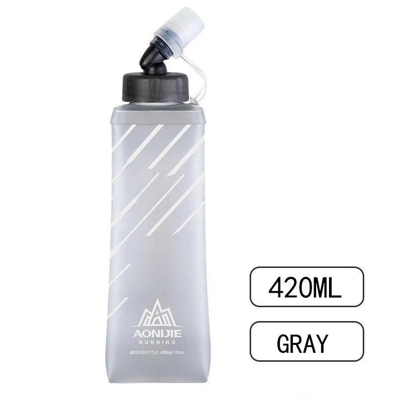 AONIJIE SD09 SD10 250ml 500ml Soft Flask Folding Collapsible Water Bottle