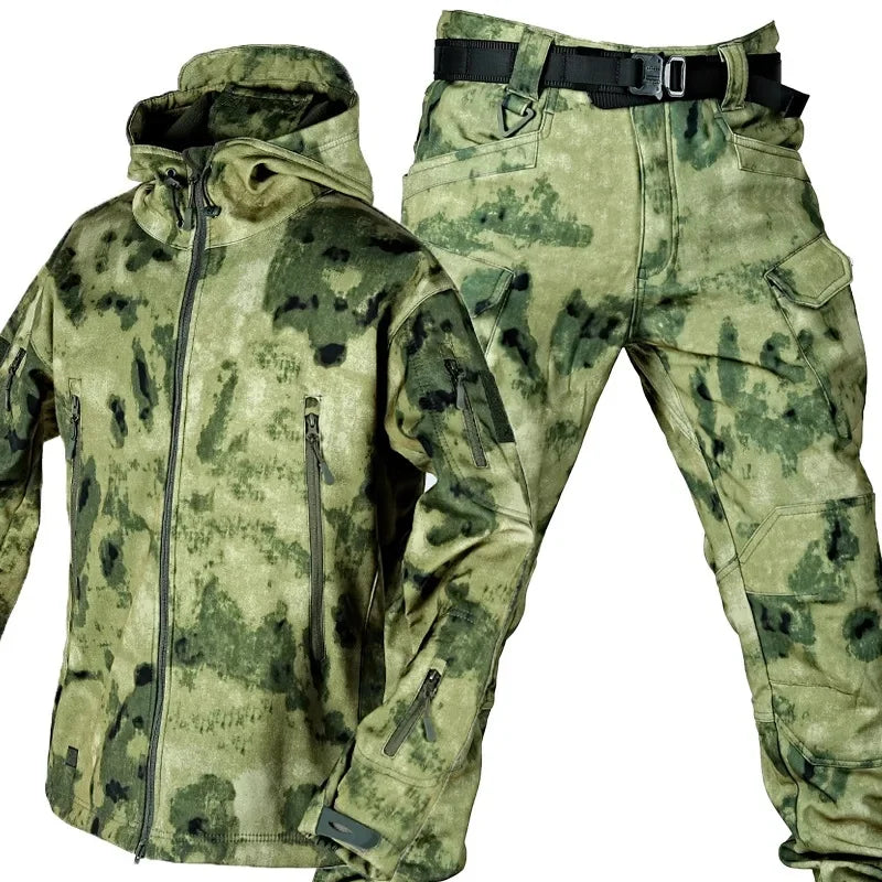 Fleece Men Waterproof Suit
