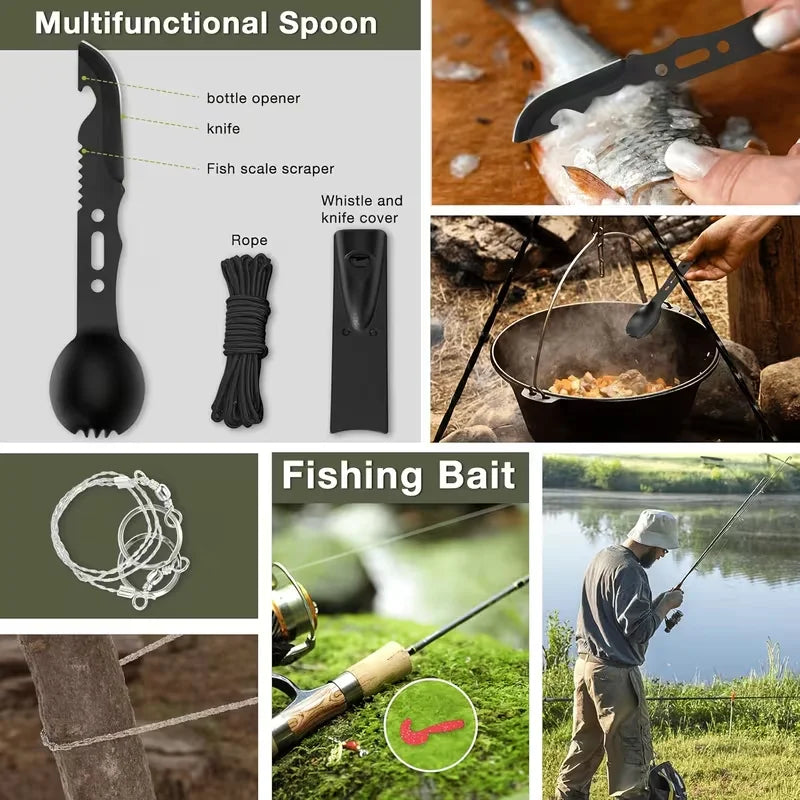 255-Piece Survival Emergency Kit