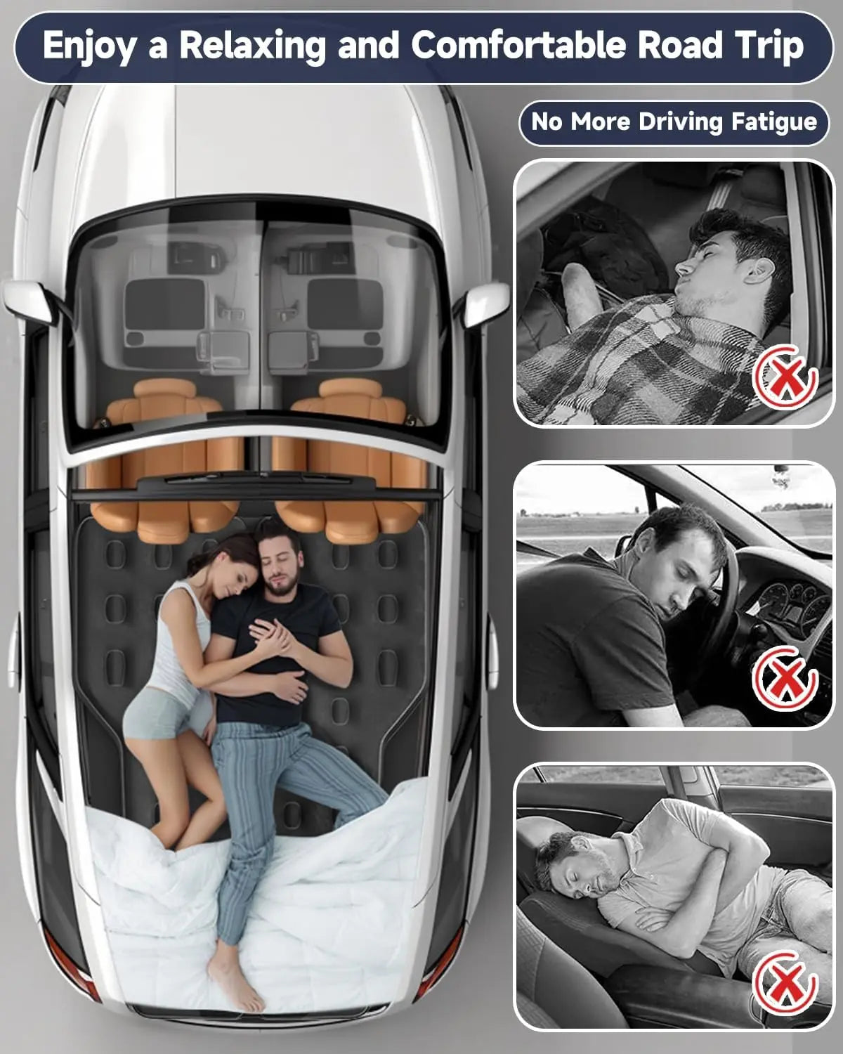 SUV Air Mattress Fits Mid & Full Size SUVs