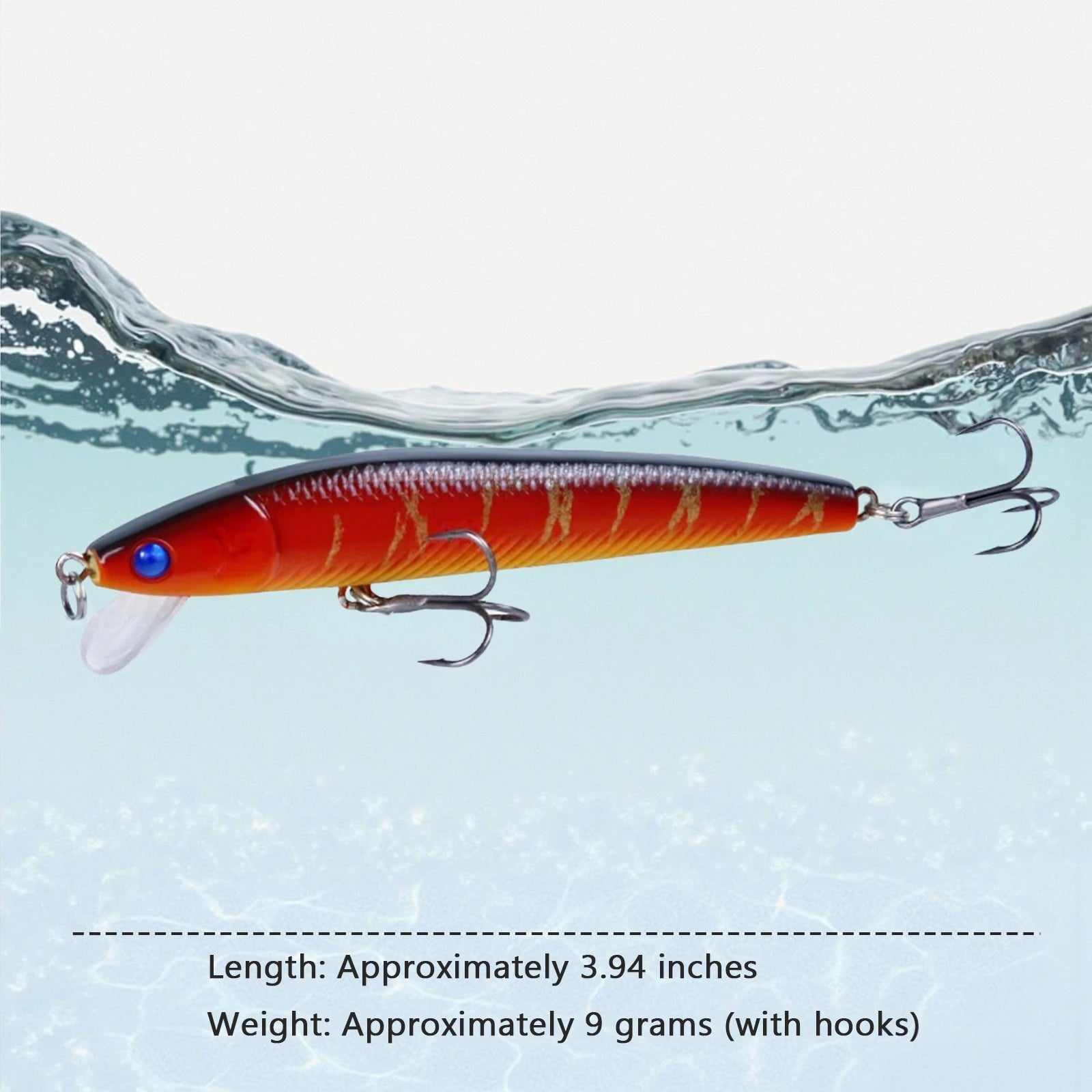 Bionic Plastic Fishing Lures 10-Piece New Lure Set