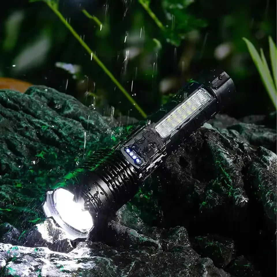 2-Piece High-Power LED Flashlight Set