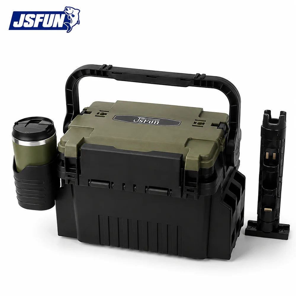JSFUN Fishing Tackle Box Organizer