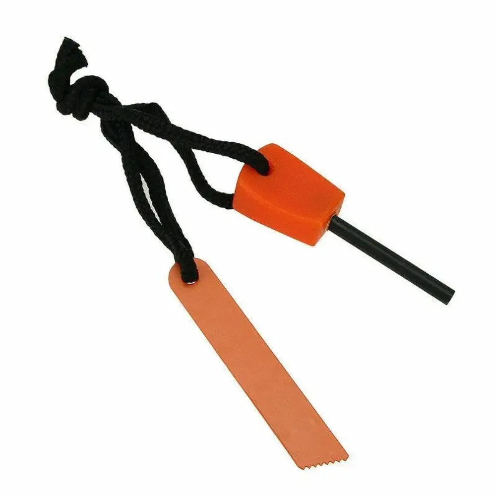 10-Pack Ferro Rod Fire Starter Kit