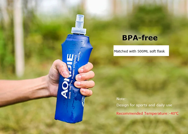AONIJIE E908 Hand-held Water Bottle Holder Wrist Storage Bag
