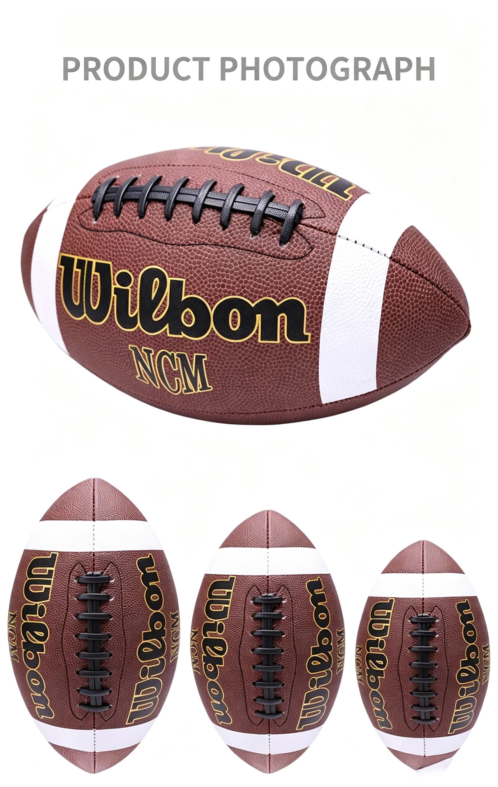 Football Ball Size3/6/9 for Kids Youth Adult Practice Ball