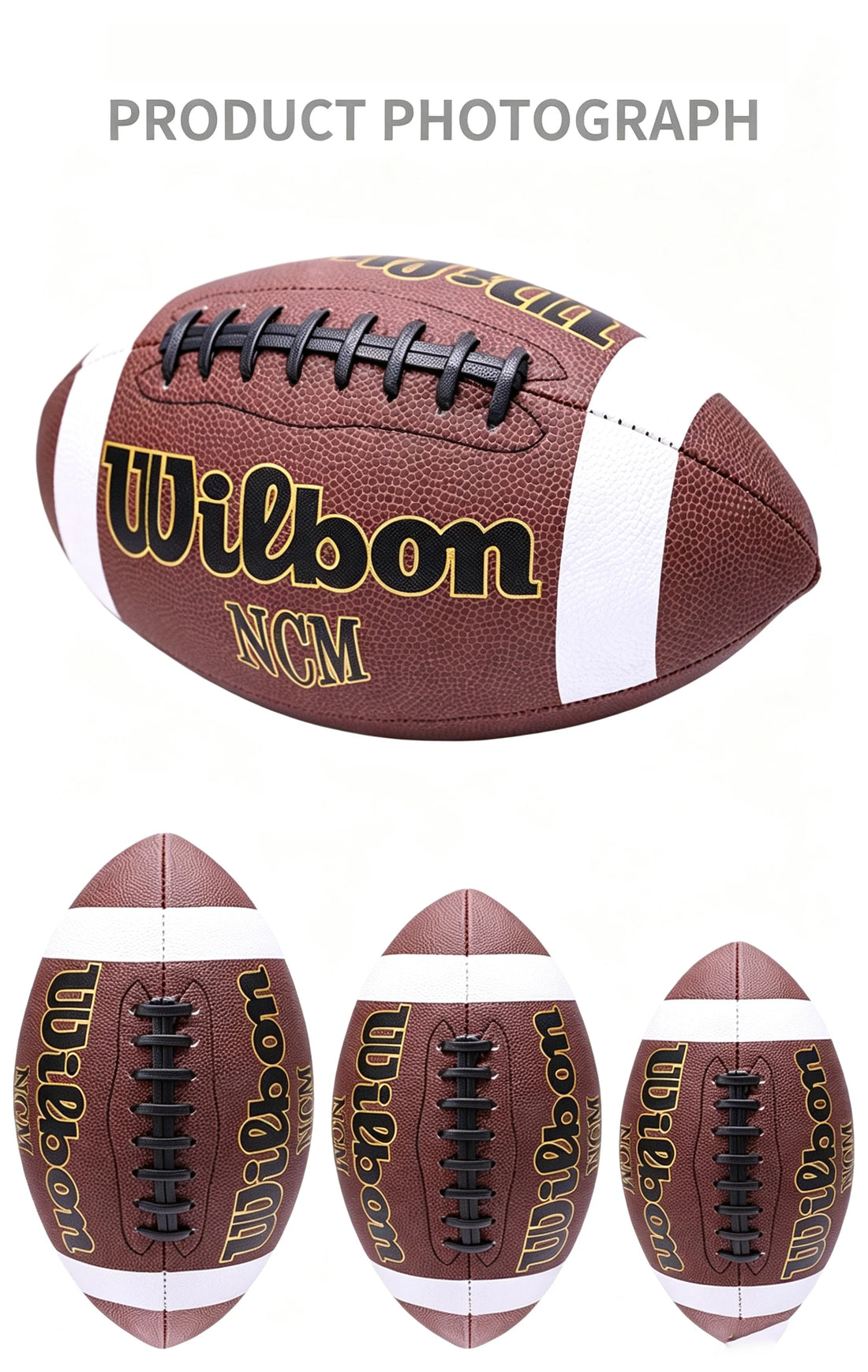 Football Ball Size3/6/9 for Kids Youth Adult Practice Ball