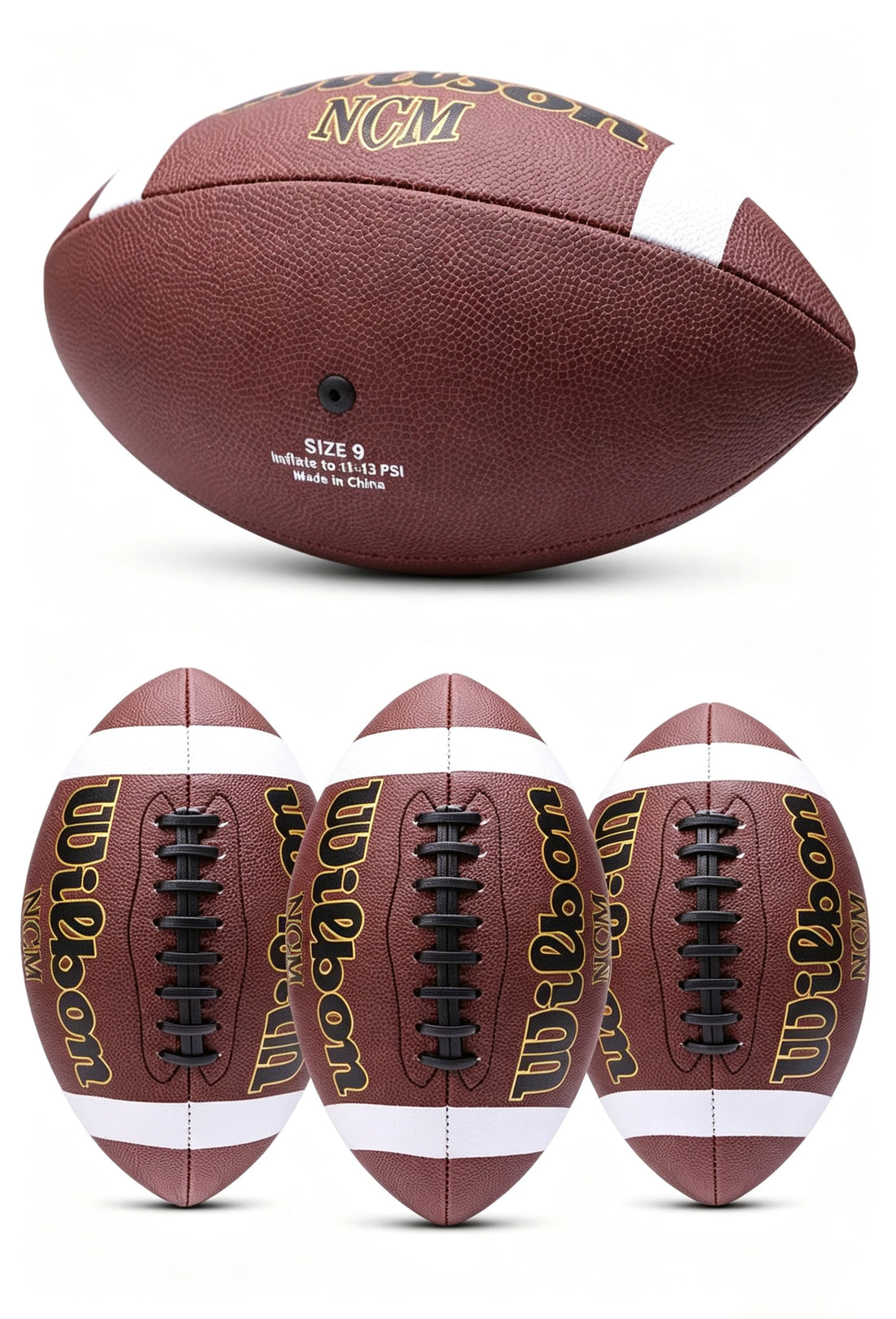 Football Ball Size3/6/9 for Kids Youth Adult Practice Ball