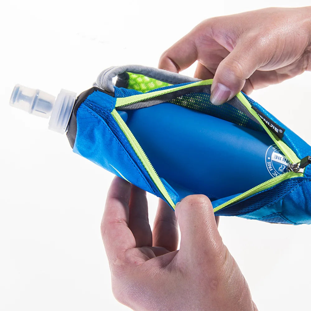 AONIJIE E908 Hand-held Water Bottle Holder Wrist Storage Bag