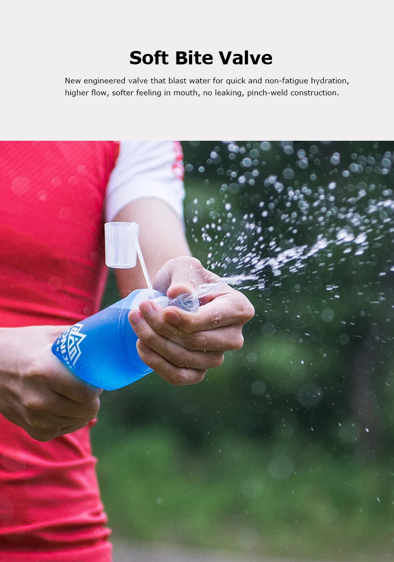 AONIJIE SD09 SD10 250ml 500ml Soft Flask Folding Collapsible Water Bottle