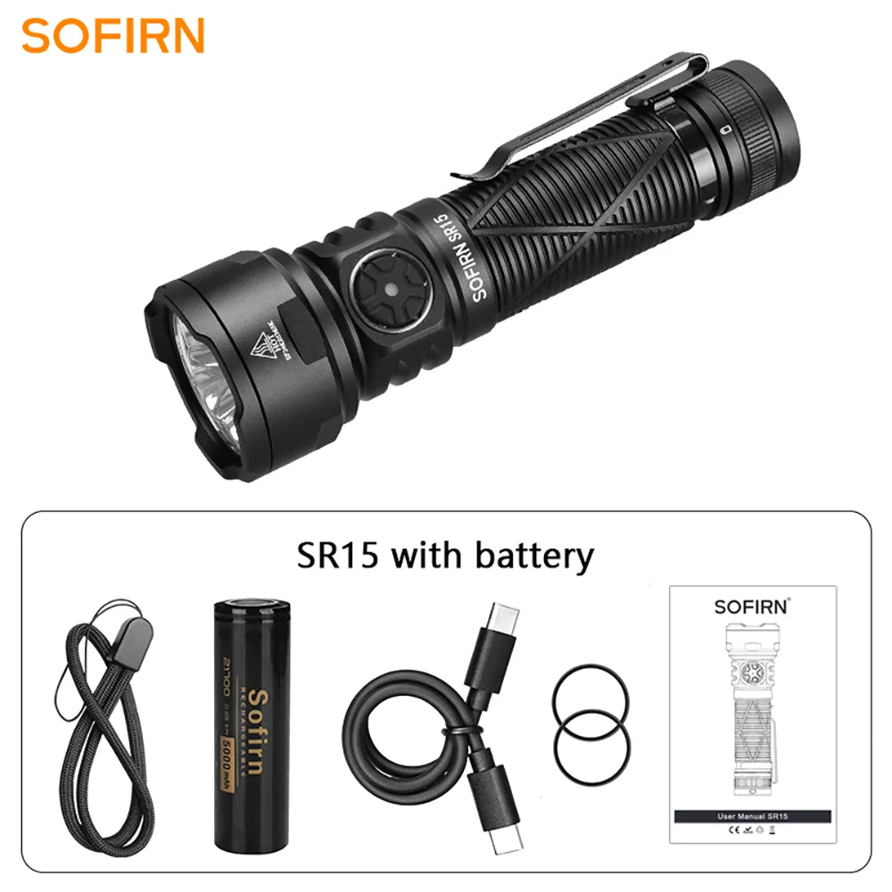 Sofirn SR15 4500LM Flashlight