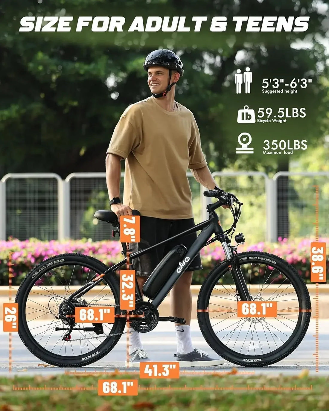 21-Speed Mountain Lightweight Ebike