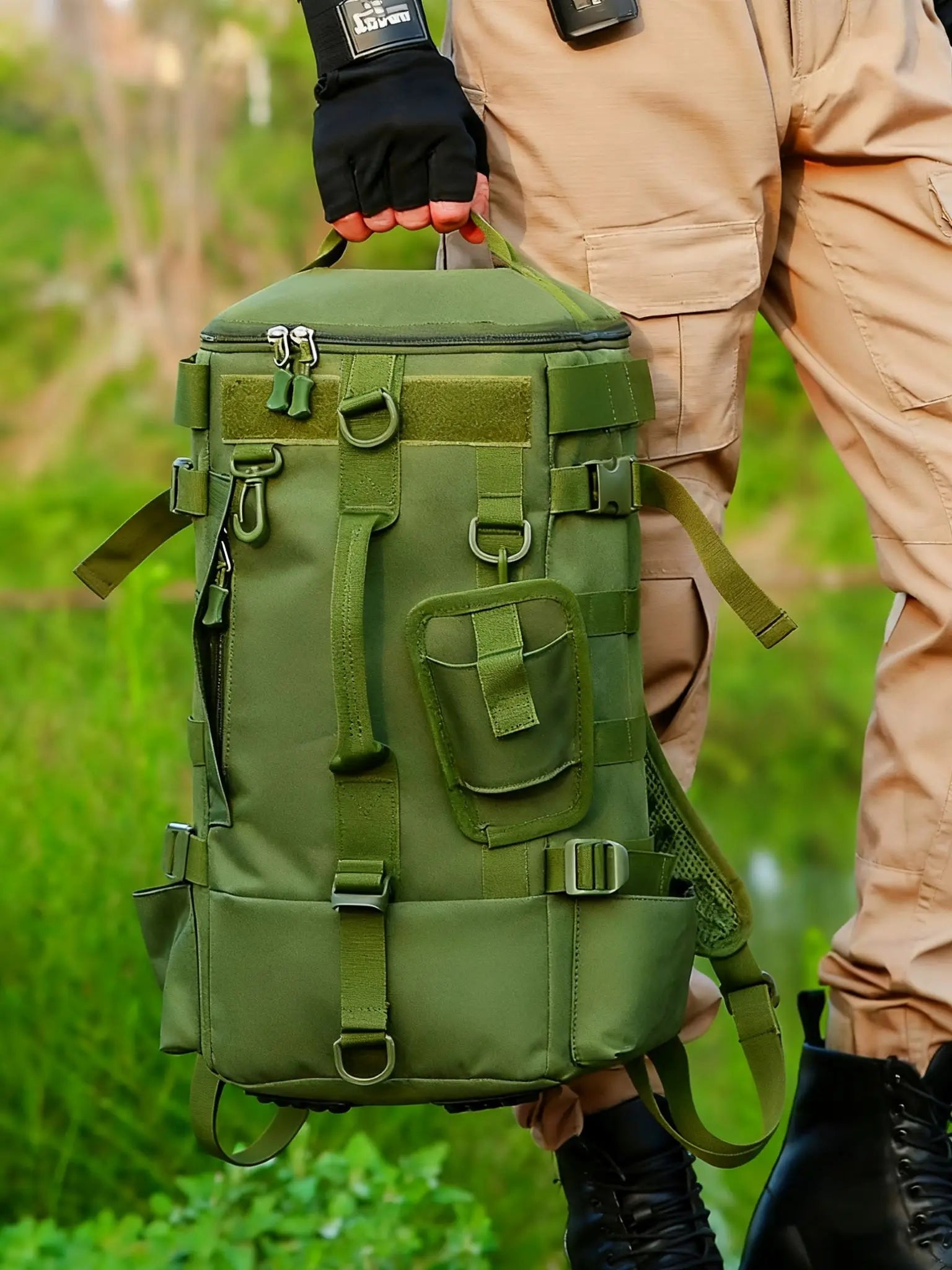 Multifunctional Fishing Backpack Tackle Bag