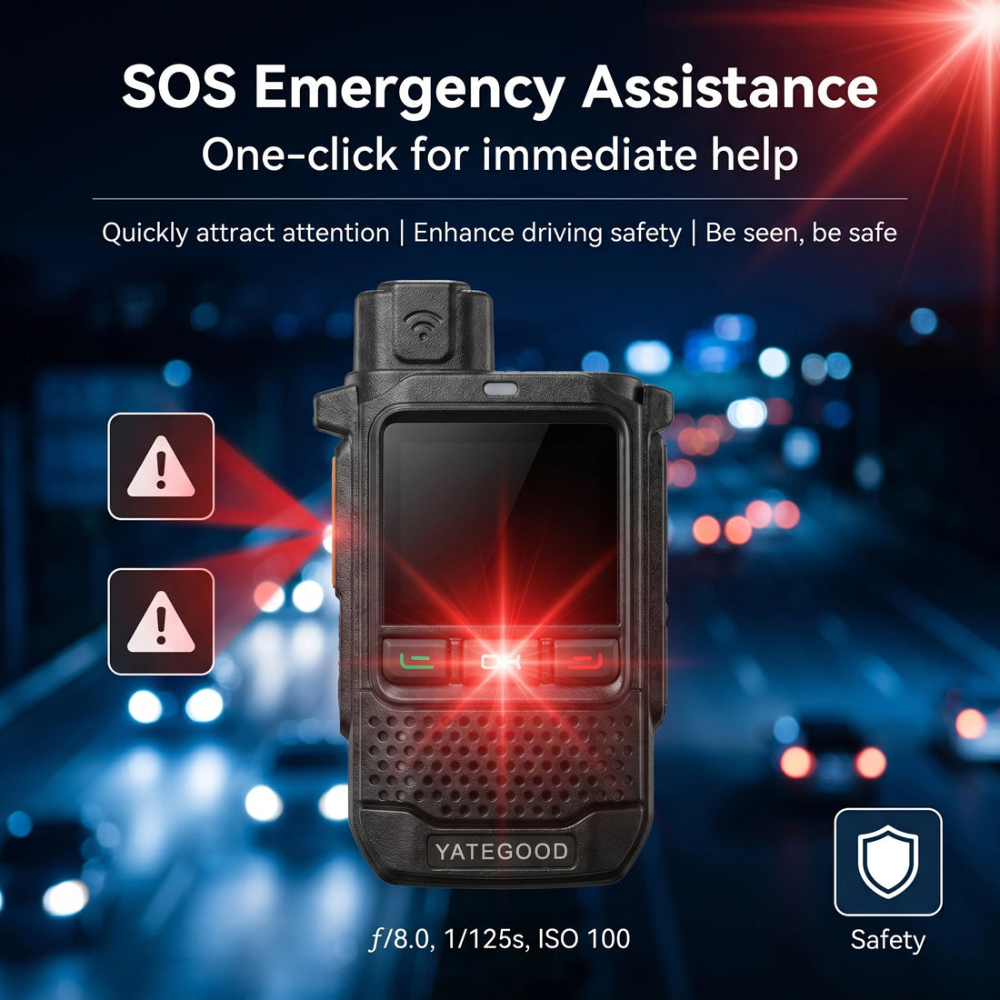 YATEGOOD Global G650 GPS 4G/5G Walkie Talkie