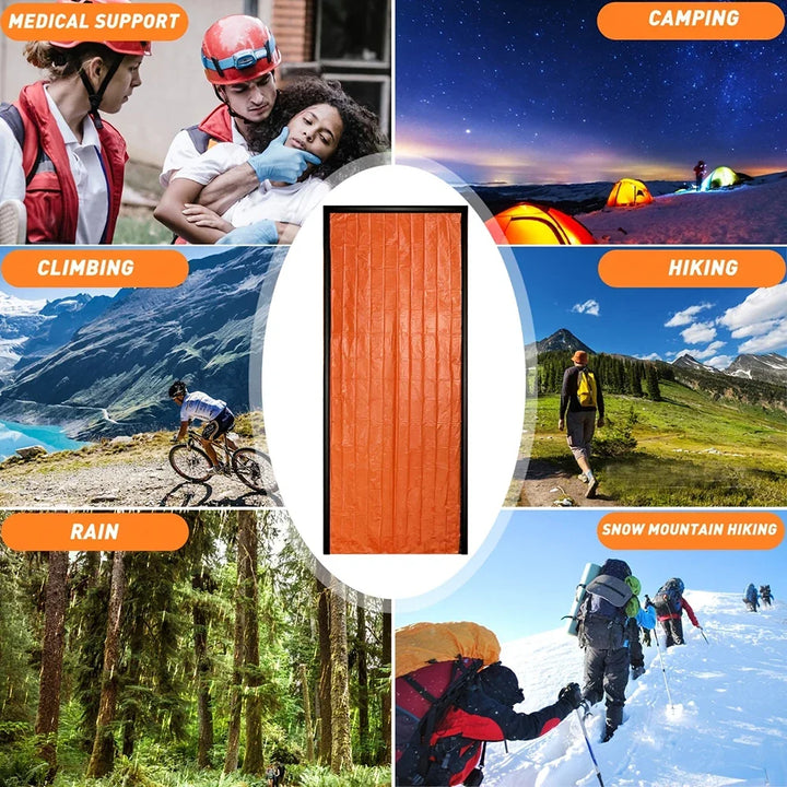 Emergency Survival Sleeping Bag – Waterproof Thermal Mylar Sack