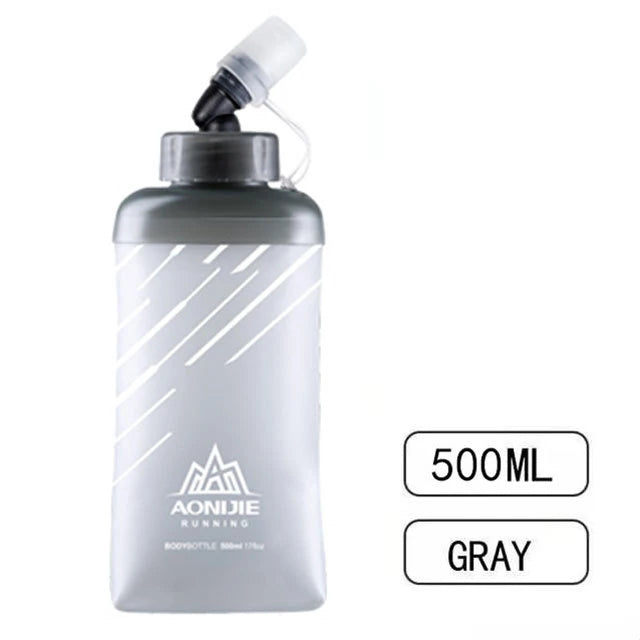 AONIJIE SD09 SD10 250ml 500ml Soft Flask Folding Collapsible Water Bottle
