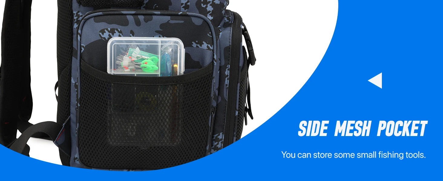 Fishing Backpack 45L Cooler Tackle Bag