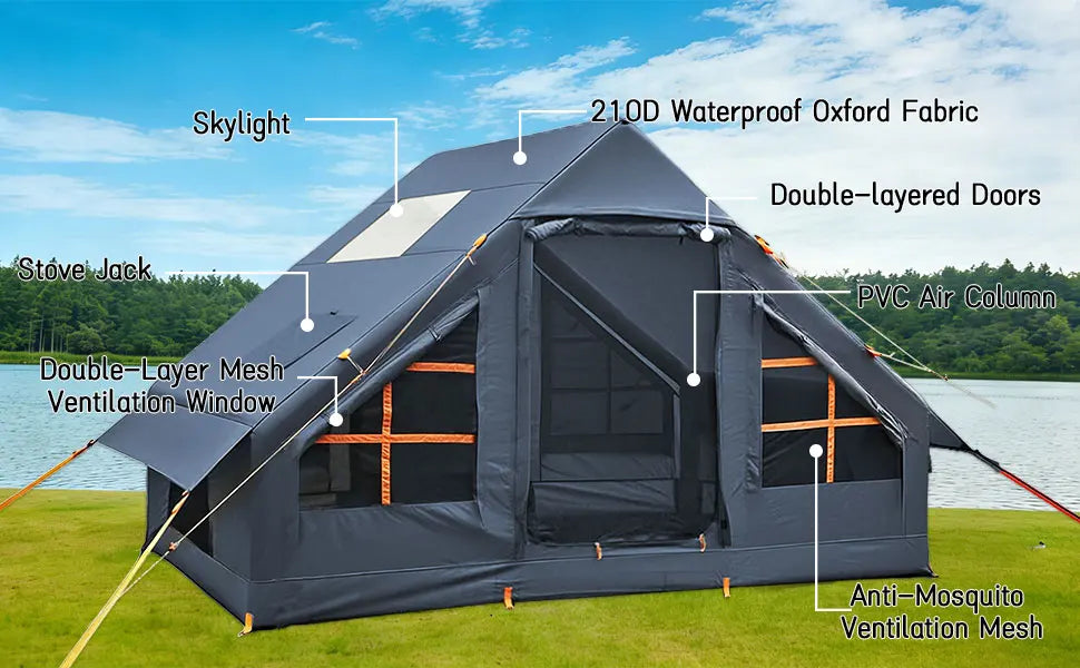 Easy Blow Up Glamping Tent