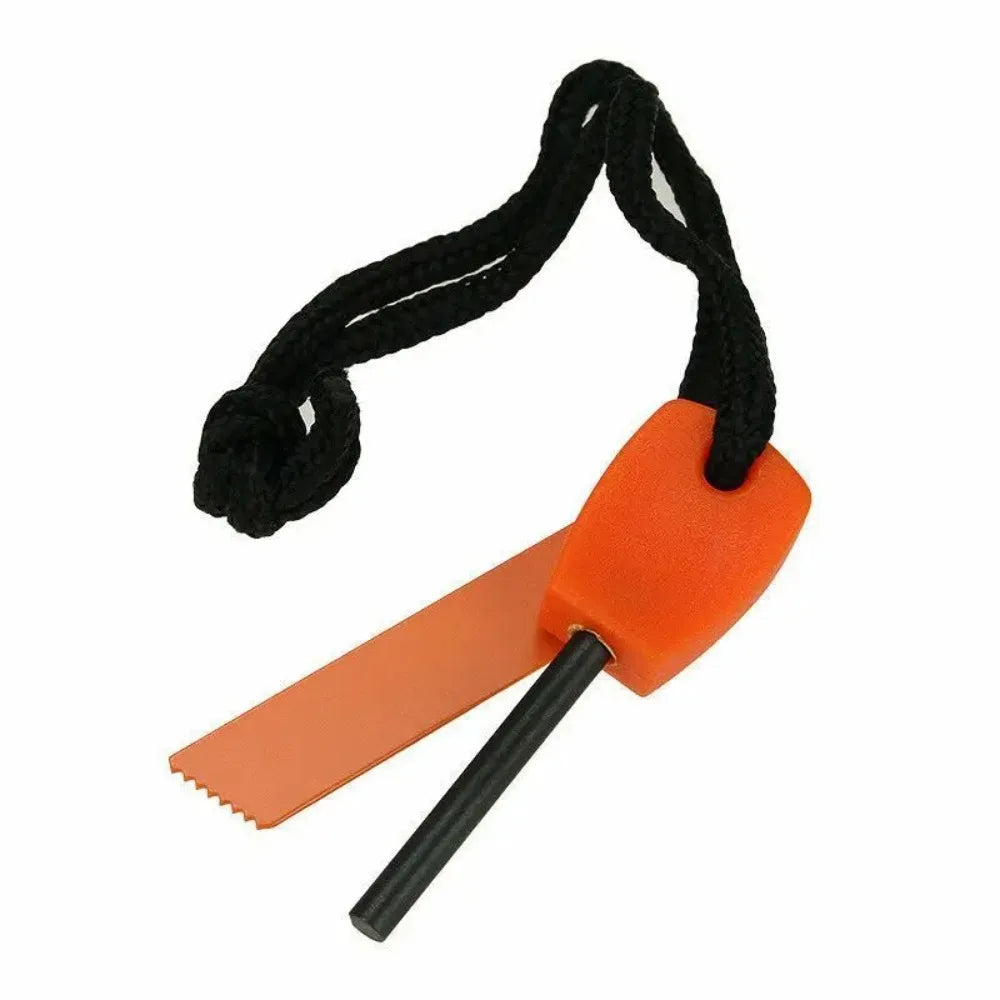 10-Pack Ferro Rod Fire Starter Kit