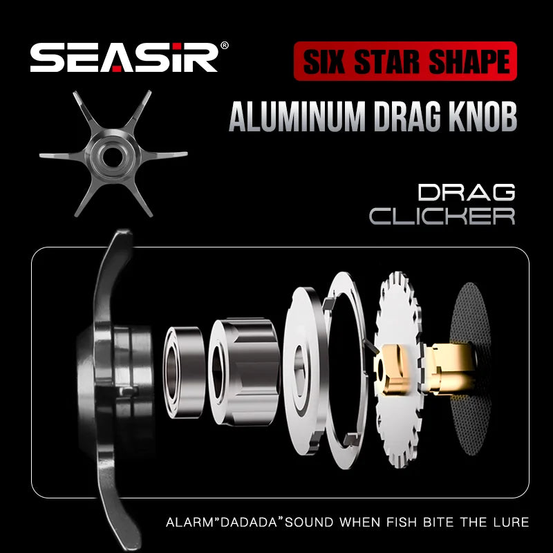Seasir Salminus Baitcasting Reel