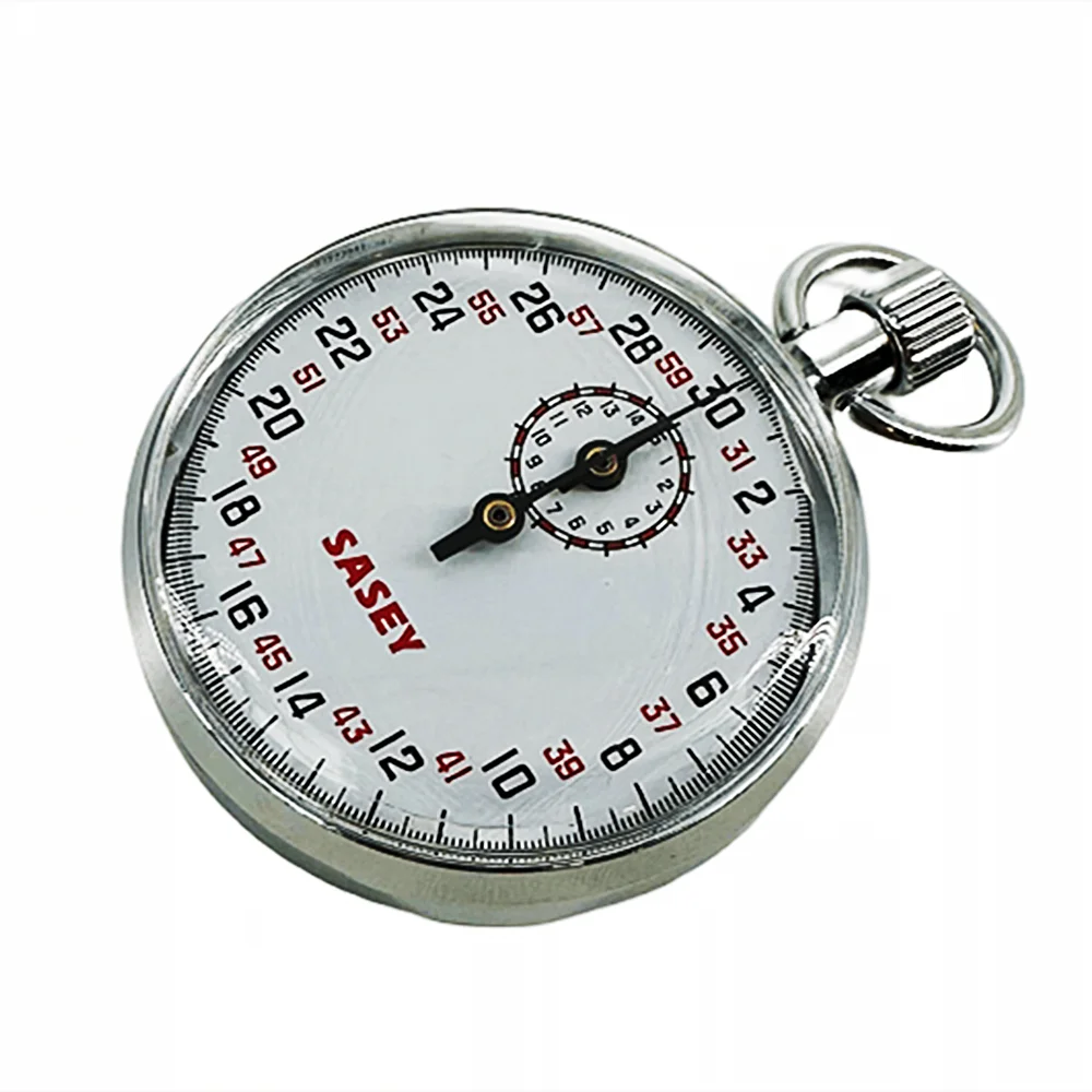 SXJ504 Classic Stainless Steel Mechanical Stopwatch