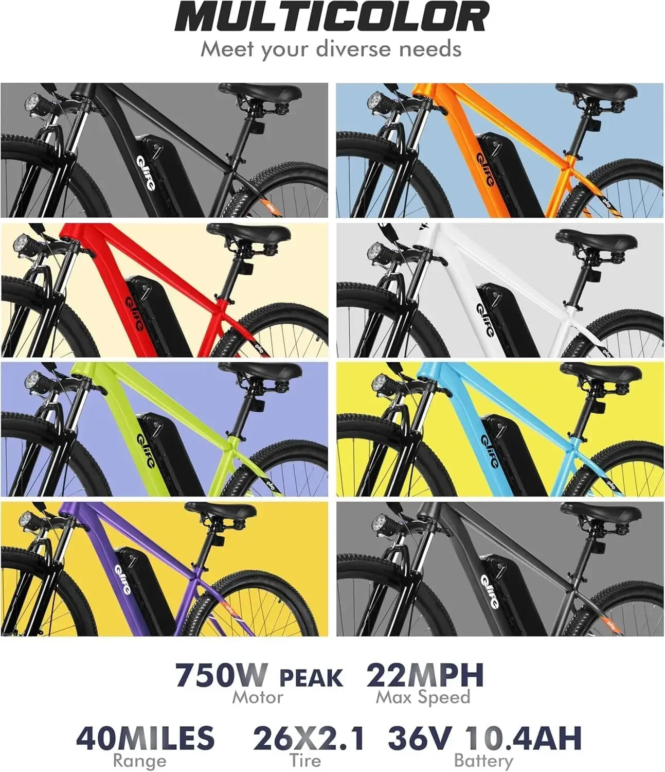 21-Speed Mountain Lightweight Ebike