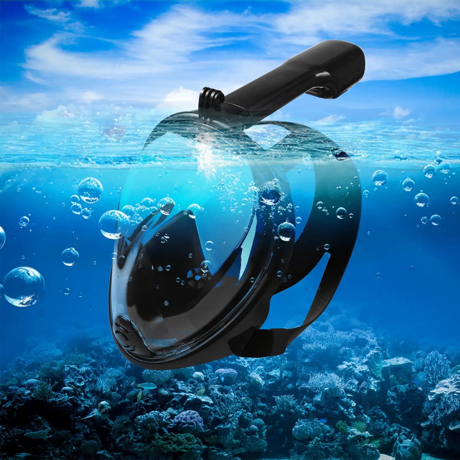 Full-Face Scuba & Snorkeling Mask