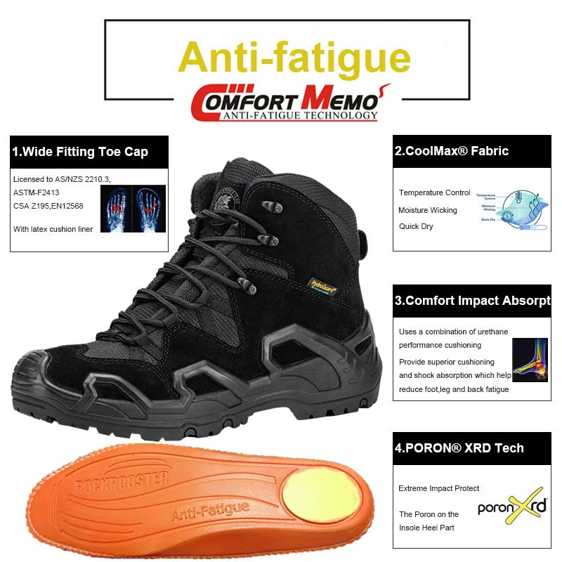ROCKROOSTER Hiking Boots