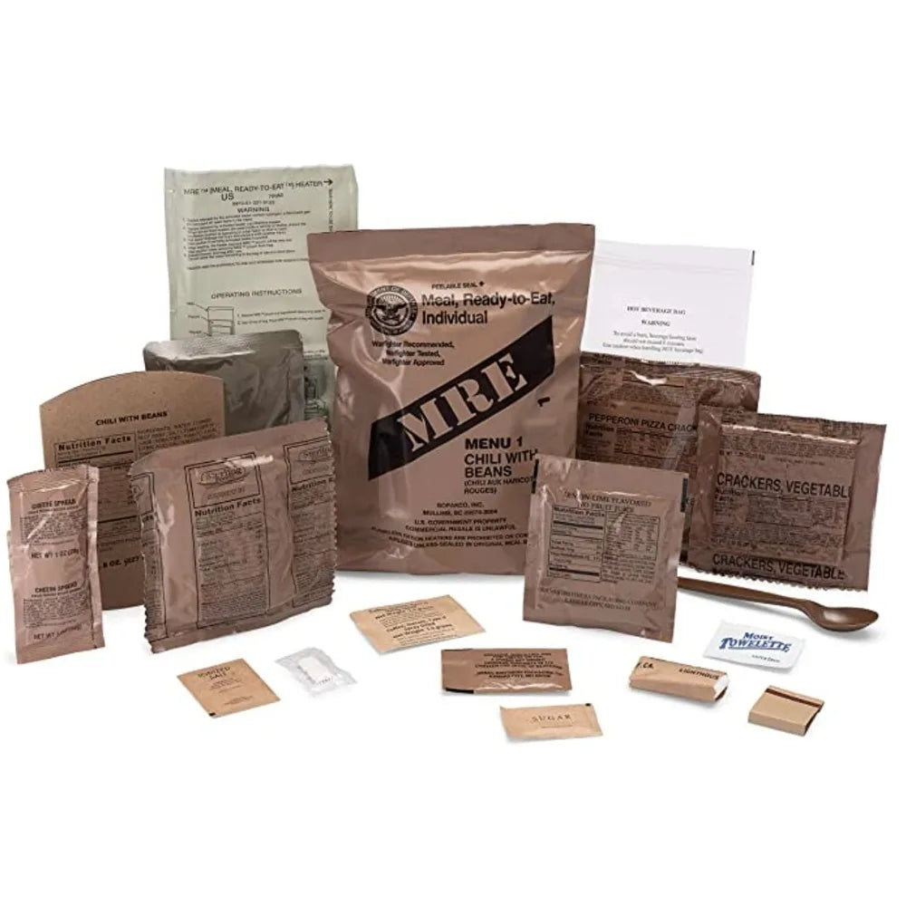 24 CT US Military Surplus MRE