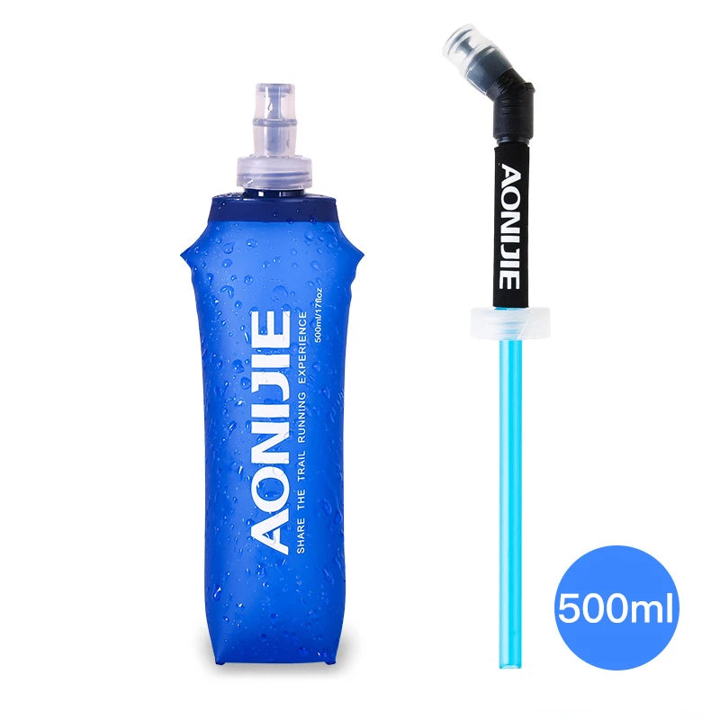 AONIJIE SD09 SD10 250ml 500ml Soft Flask Folding Collapsible Water Bottle