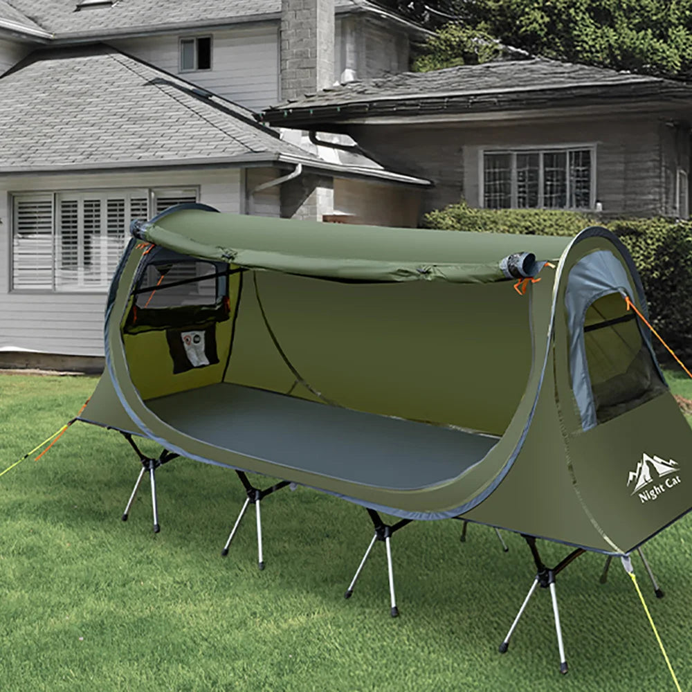 Night Cat Pop-up Camping Tent