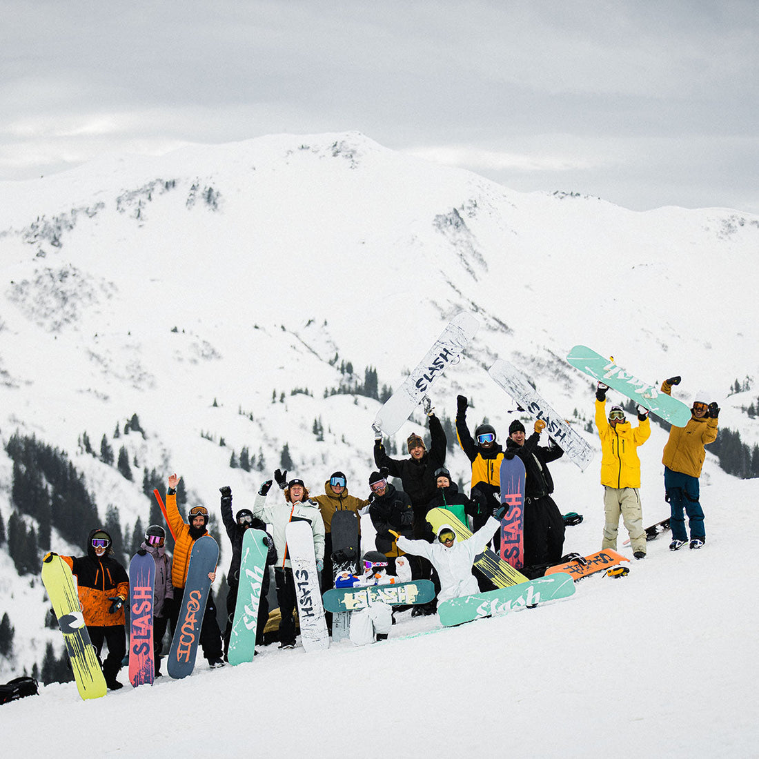 Slash by GiGi – Happy Place Snowboard (Camrock, Carbon Reinforced)