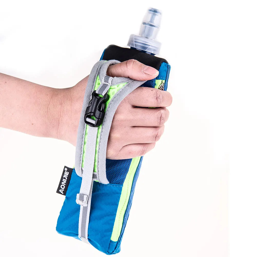 AONIJIE E908 Hand-held Water Bottle Holder Wrist Storage Bag