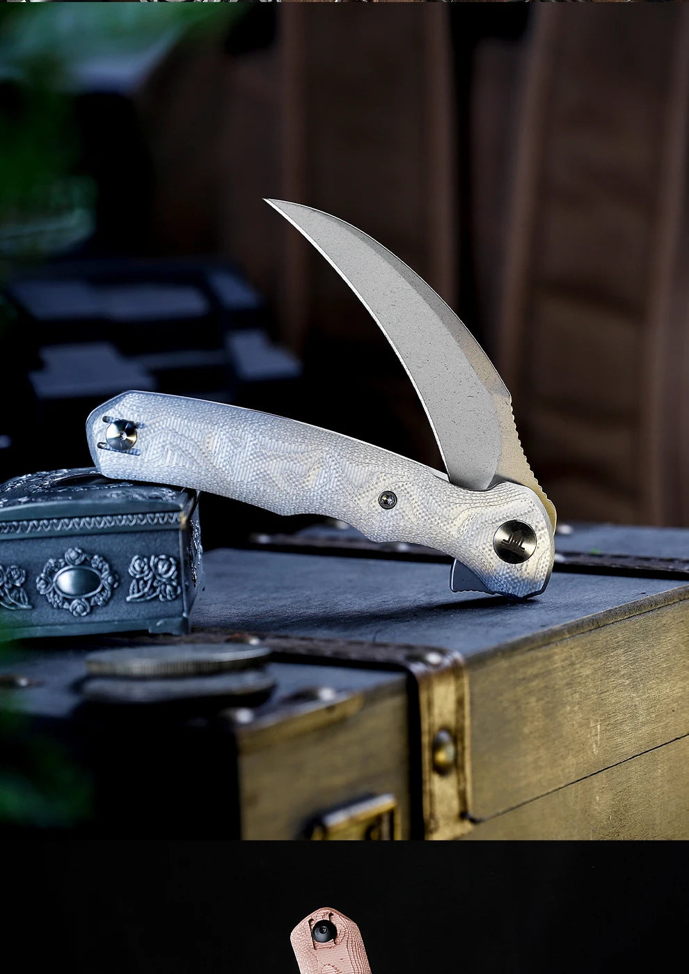TRIVISA Lacerta Folding Pocket Knife