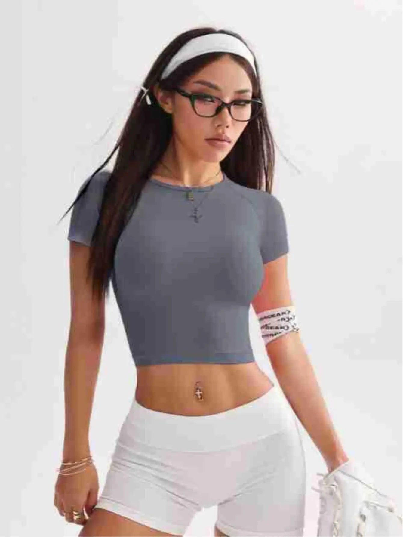 Women’s Fitted Quick-Dry Yoga T-Shirt