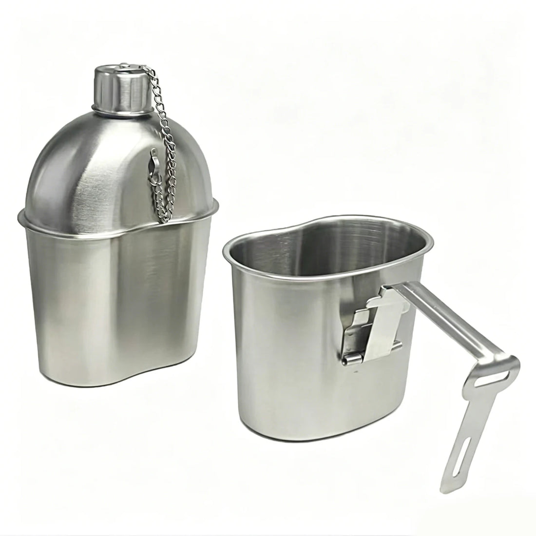 1L Military Tactical Canteen Bottle with Pouch