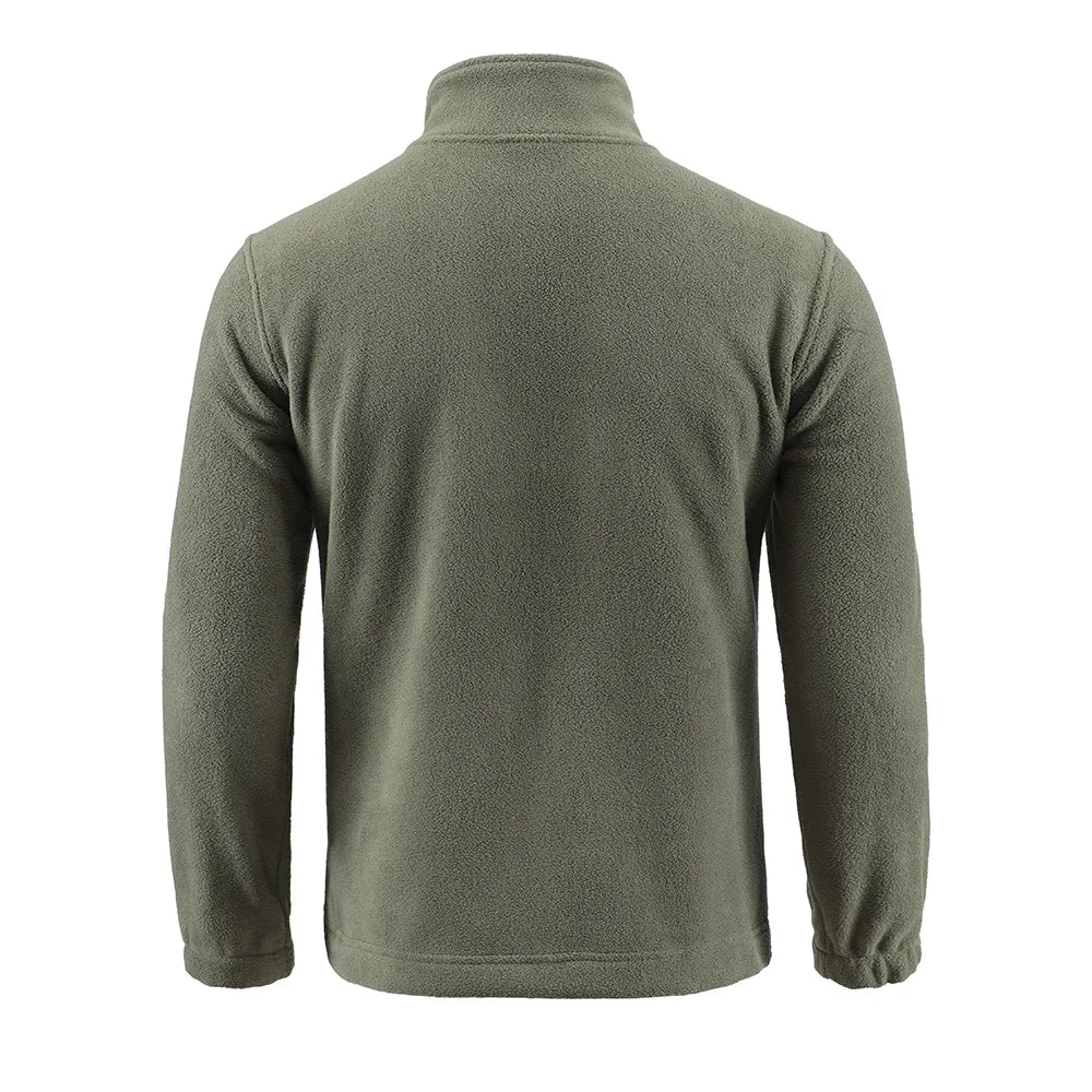 Camouflage Fleece Jacket Double-Sided