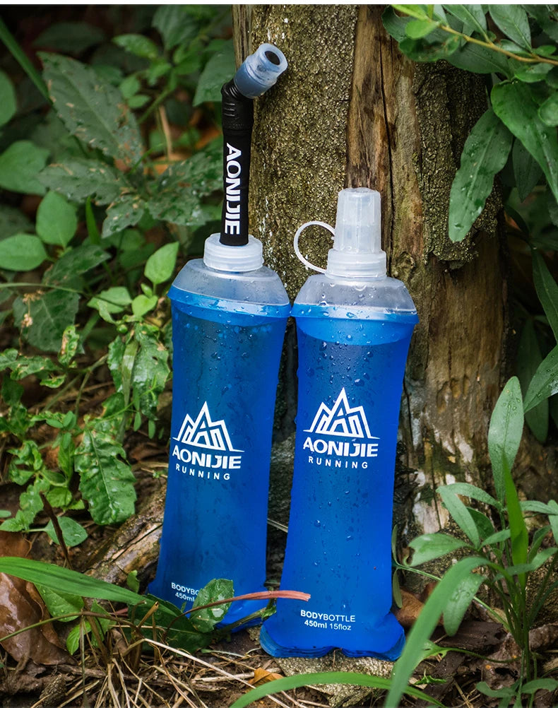 AONIJIE SD09 SD10 250ml 500ml Soft Flask Folding Collapsible Water Bottle